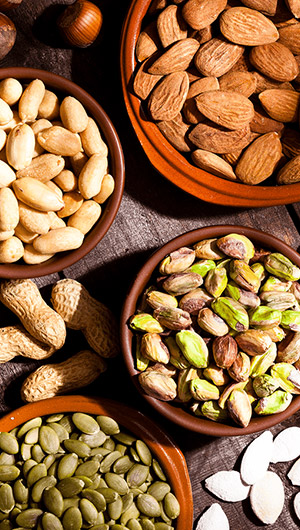 Assorted nuts
